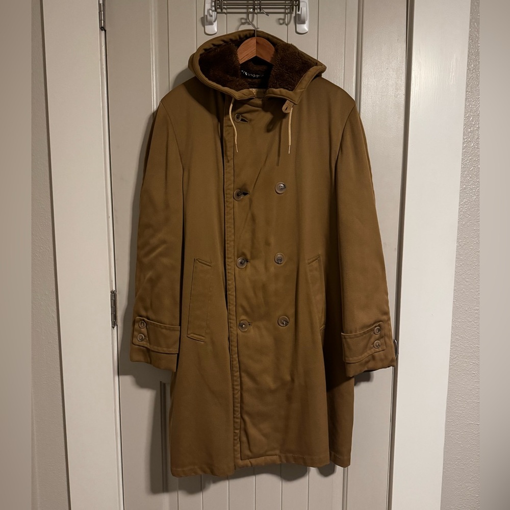 Men's ZeroKing Fleece lined hooded coat, made in USA